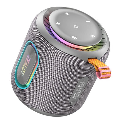 Zealot M1 30W Portable Outdoor IPX6 RGB Stereo Bluetooth Speaker(Grey) - Waterproof Speaker by ZEALOT | Online Shopping UK | buy2fix