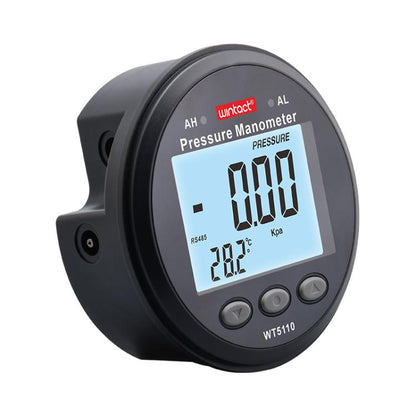 Wintact Portable Hight Precision Pressure Manometer with Temperature Compensation, Model:WT5110 / 50Kpa - Gas Monitor by Wintact | Online Shopping UK | buy2fix