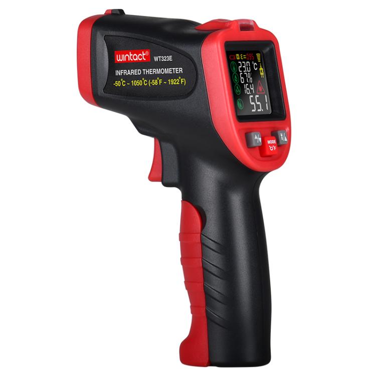 Wintact WT323E Infrared Thermometer Measuring Range -50 to 1050 Degrees Celsius - Thermostat & Thermometer by Wintact | Online Shopping UK | buy2fix