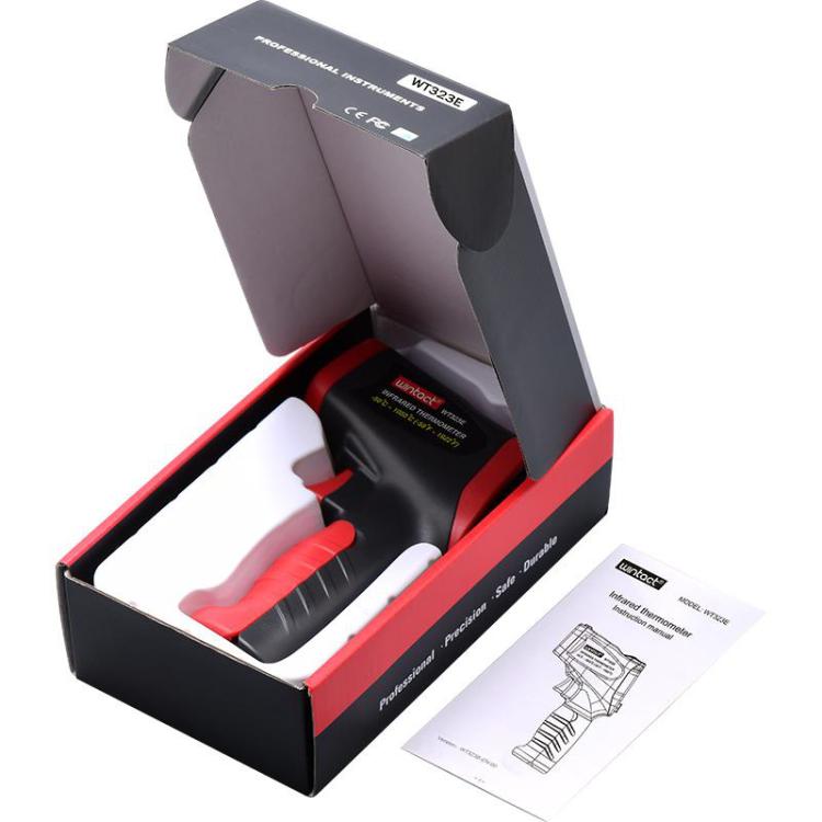 Wintact WT323E Infrared Thermometer Measuring Range -50 to 1050 Degrees Celsius - Thermostat & Thermometer by Wintact | Online Shopping UK | buy2fix
