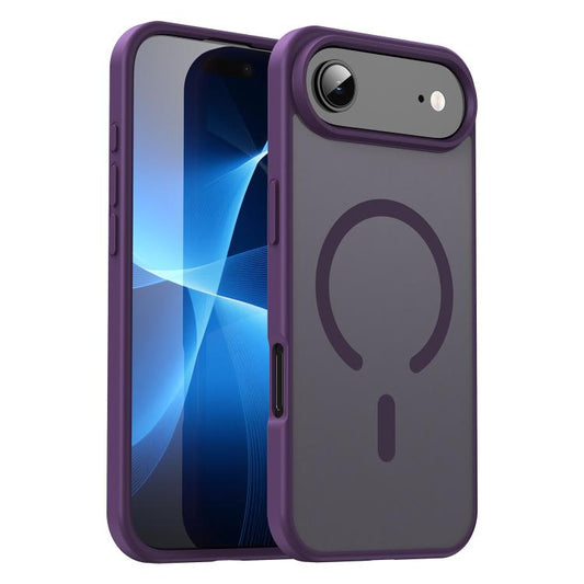 For iPhone Air Fanying Series PC Hybrid TPU Translucent Frosted MagSafe Phone Case(Crystal Purple) - iPhone Air Cases by buy2fix | Online Shopping UK | buy2fix