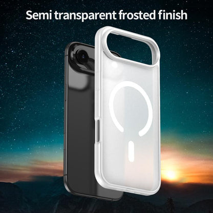 For iPhone Air Fanying Series PC Hybrid TPU Translucent Frosted MagSafe Phone Case(Matte White) - iPhone Air Cases by buy2fix | Online Shopping UK | buy2fix