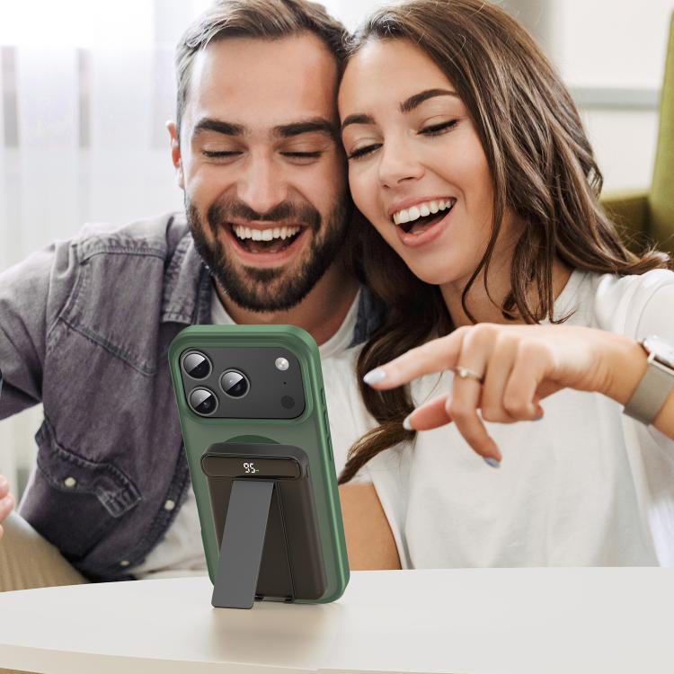 For iPhone 17 Pro Fanying Series PC Hybrid TPU Translucent Frosted MagSafe Phone Case(Olive Green) - iPhone 17 Pro Cases by buy2fix | Online Shopping UK | buy2fix