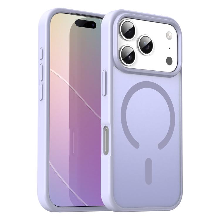 For iPhone 17 Pro Fanying Series PC Hybrid TPU Translucent Frosted MagSafe Phone Case(Lavender) - iPhone 17 Pro Cases by buy2fix | Online Shopping UK | buy2fix