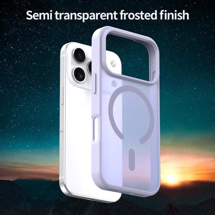 For iPhone 17 Pro Fanying Series PC Hybrid TPU Translucent Frosted MagSafe Phone Case(Lavender) - iPhone 17 Pro Cases by buy2fix | Online Shopping UK | buy2fix