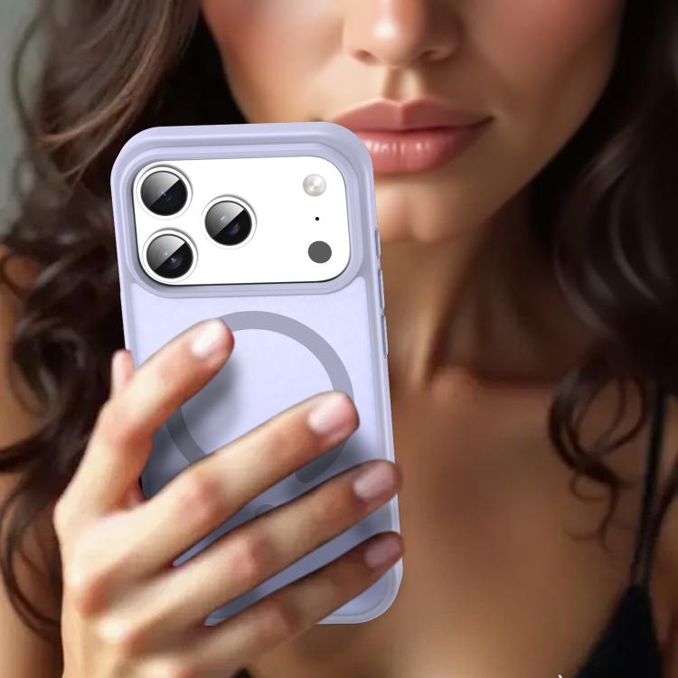For iPhone 17 Pro Fanying Series PC Hybrid TPU Translucent Frosted MagSafe Phone Case(Lavender) - iPhone 17 Pro Cases by buy2fix | Online Shopping UK | buy2fix
