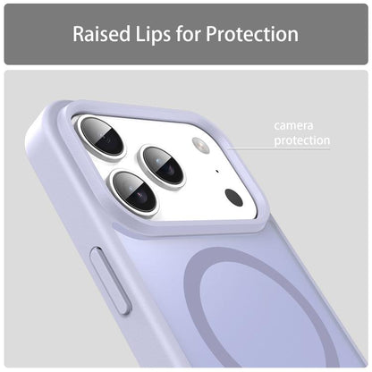 For iPhone 17 Pro Fanying Series PC Hybrid TPU Translucent Frosted MagSafe Phone Case(Lavender) - iPhone 17 Pro Cases by buy2fix | Online Shopping UK | buy2fix