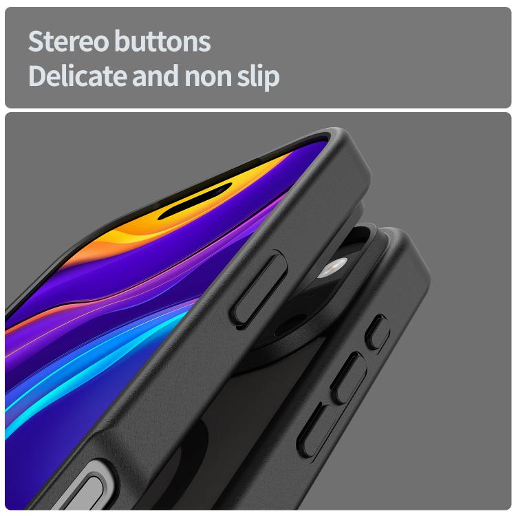 For iPhone 17 Pro Max Fanying Series PC Hybrid TPU Translucent Frosted MagSafe Phone Case(Translucent Black) - iPhone 17 Pro Max Cases by buy2fix | Online Shopping UK | buy2fix