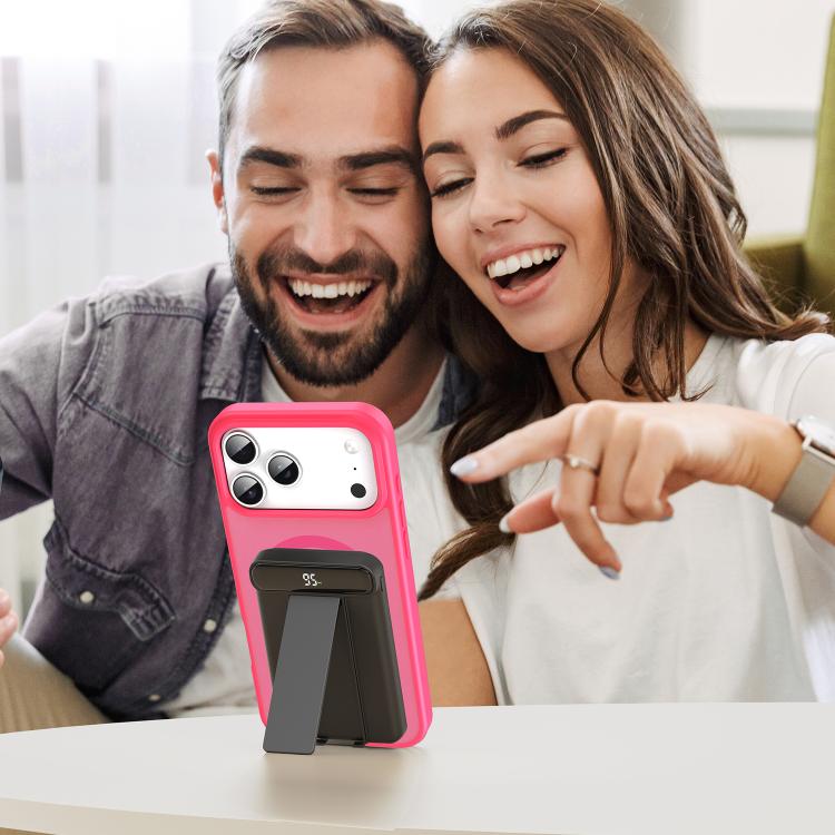 For iPhone 17 Pro Max Fanying Series PC Hybrid TPU Translucent Frosted MagSafe Phone Case(Rose Red) - iPhone 17 Pro Max Cases by buy2fix | Online Shopping UK | buy2fix