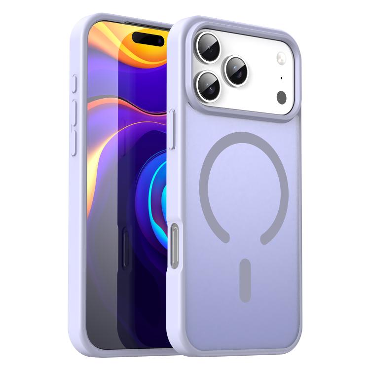 For iPhone 17 Pro Max Fanying Series PC Hybrid TPU Translucent Frosted MagSafe Phone Case(Lavender) - iPhone 17 Pro Max Cases by buy2fix | Online Shopping UK | buy2fix