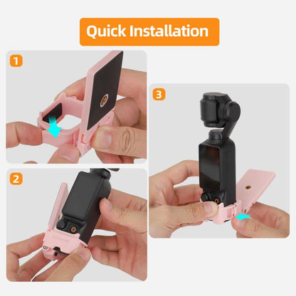 For DJI OSMO Pocket 3 Sunnylife 761V3 Magnetic Mount Multi Interface Expansion Adapter(Yellow) - Mount & Holder by Sunnylife | Online Shopping UK | buy2fix