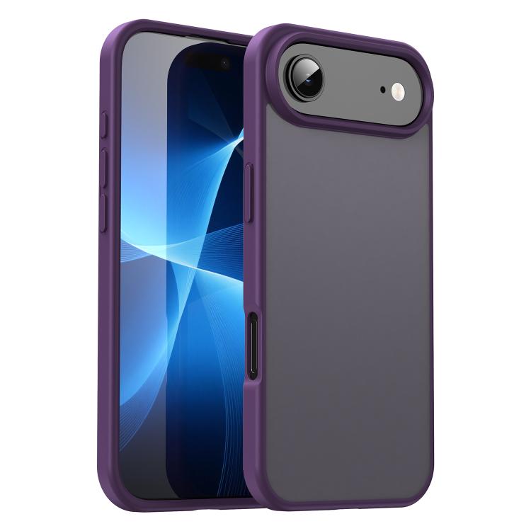 For iPhone Air Fanying Series PC Hybrid TPU Translucent Frosted Phone Case(Crystal Purple) - iPhone Air Cases by buy2fix | Online Shopping UK | buy2fix
