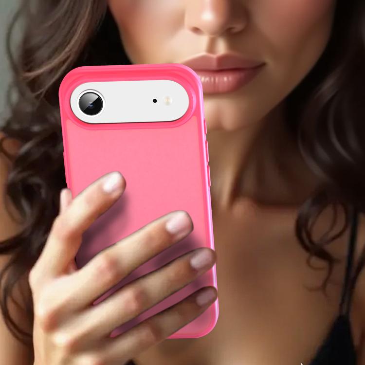 For iPhone Air Fanying Series PC Hybrid TPU Translucent Frosted Phone Case(Rose Red) - iPhone Air Cases by buy2fix | Online Shopping UK | buy2fix