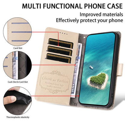 For Google Pixel 9 / 9 Pro / 10 / 10 Pro Litchi Texture RFID Blocking 3-Card Wallet Leather Phone Case(Beige) - Google Cases by buy2fix | Online Shopping UK | buy2fix