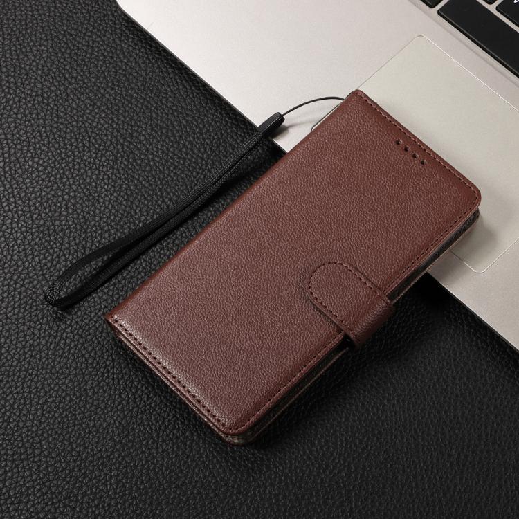 For Google Pixel 9 / 9 Pro / 10 / 10 Pro Litchi Texture RFID Blocking 3-Card Wallet Leather Phone Case(Brown) - Google Cases by buy2fix | Online Shopping UK | buy2fix