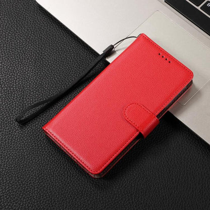 For Google Pixel 9 / 9 Pro / 10 / 10 Pro Litchi Texture RFID Blocking 3-Card Wallet Leather Phone Case(Red) - Google Cases by buy2fix | Online Shopping UK | buy2fix