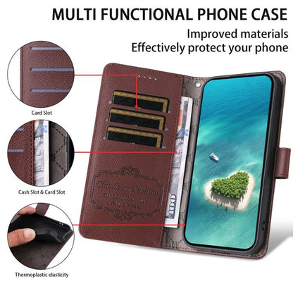 For Google Pixel 9 Pro XL / 10 Pro XL Litchi Texture RFID Blocking 3-Card Wallet Leather Phone Case(Brown) - Google Cases by buy2fix | Online Shopping UK | buy2fix