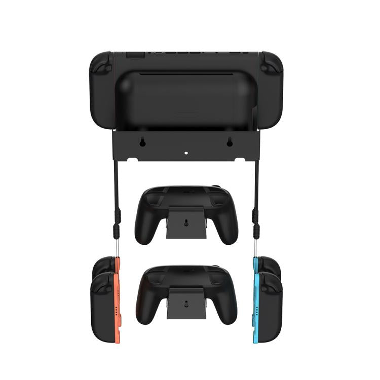 For Nintendo Switch 2 DOBE TNS-31113 Game Controller Wall-Mounted Storage Rack(Black) - Holder by DOBE | Online Shopping UK | buy2fix
