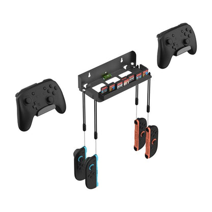 For Nintendo Switch 2 DOBE TNS-31113 Game Controller Wall-Mounted Storage Rack(Black) - Holder by DOBE | Online Shopping UK | buy2fix