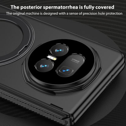 For Honor Magic V5 GKK HD Integrated Magnetic Folding Hinge All-Inclusive Phone Case with Rotating Bracket(Wine Red) - Honor Cases by GKK | Online Shopping UK | buy2fix