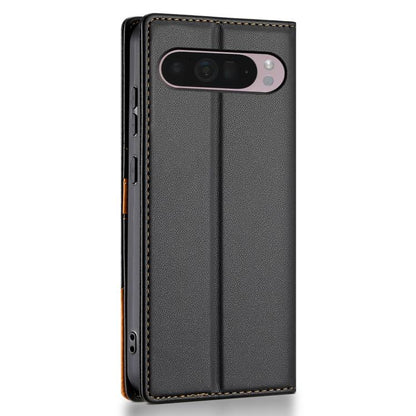 For Google Pixel 9 / 9 Pro / 10 / 10 Pro N.BEKUS P3 RFID Stitching Magnetic Flip Leather Phone Case(Black) - Google Cases by N.BEKUS | Online Shopping UK | buy2fix