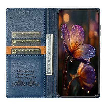 For Google Pixel 9 / 9 Pro / 10 / 10 Pro N.BEKUS P3 RFID Stitching Magnetic Flip Leather Phone Case(Blue) - Google Cases by N.BEKUS | Online Shopping UK | buy2fix