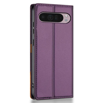 For Google Pixel 9 / 9 Pro / 10 / 10 Pro N.BEKUS P3 RFID Stitching Magnetic Flip Leather Phone Case(Purple) - Google Cases by N.BEKUS | Online Shopping UK | buy2fix