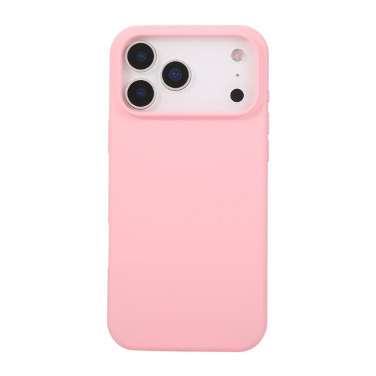 For iPhone 18 Pro / 17 Pro Liquid Silicone Phone Case(Cherry Blossom Pink)