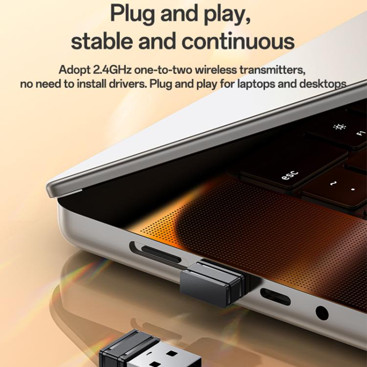 Yesido KB42 2.4G Business Wireless Keyboard Mouse Set, Version:English Version(Black) - Wireless Keyboard by Yesido | Online Shopping UK | buy2fix