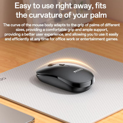 Yesido KB42 2.4G Business Wireless Keyboard Mouse Set, Version:English Version(Black) - Wireless Keyboard by Yesido | Online Shopping UK | buy2fix