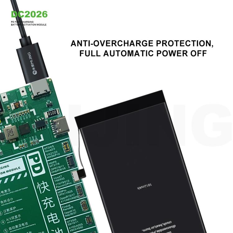 Mijing DC2026 PD Fast Charging Battery Activation Module for iPhone 6S-16 Pro Max & Most Android Phones - Test Tools by MIJING | Online Shopping UK | buy2fix