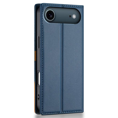 For iPhone 17 Air N.BEKUS P3 RFID Stitching Magnetic Flip Leather Phone Case(Blue) - iPhone 17 Air Cases by N.BEKUS | Online Shopping UK | buy2fix