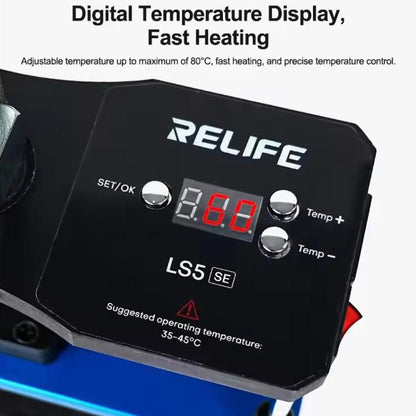 Relife LS5 SE Bidirectional Heating Holding Pressure Platform, Plug:EU Plug - Test Tools by RELIFE | Online Shopping UK | buy2fix