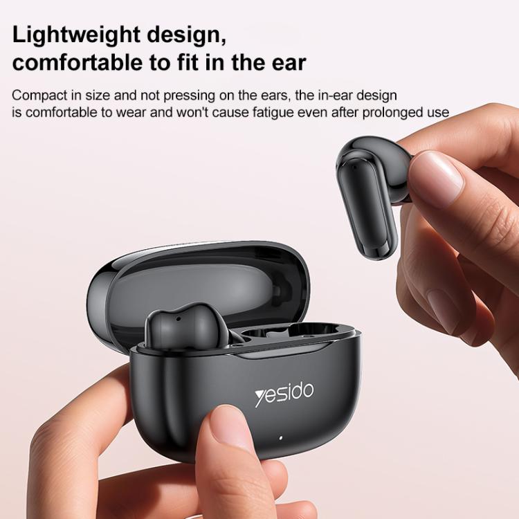 Yesido TWS38 In-Ear TWS Bluetooth Earphone(Black) - TWS Earphone by Yesido | Online Shopping UK | buy2fix