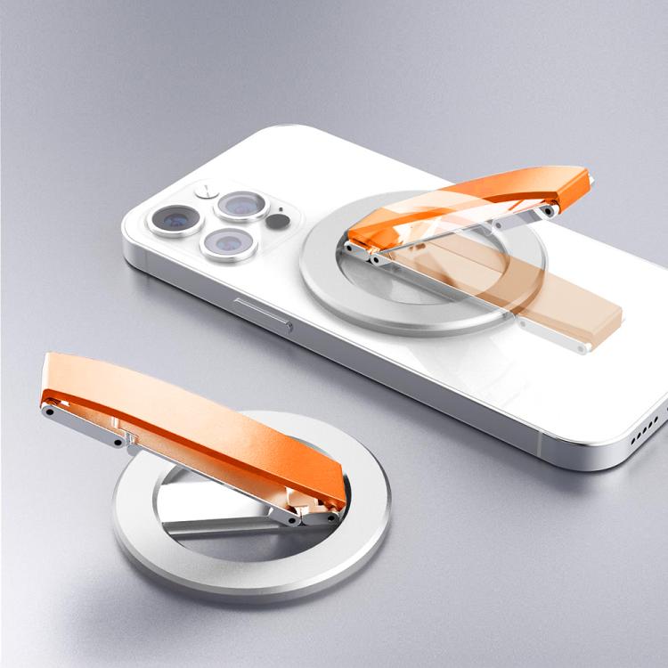 Magnetic Folding Wristband Phone Holder(Silver) - Ring Holder by buy2fix | Online Shopping UK | buy2fix