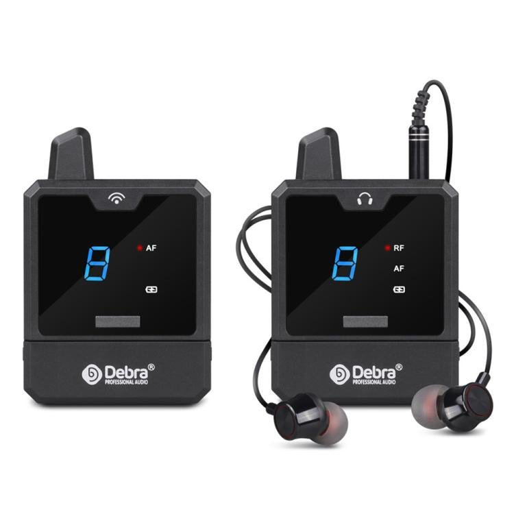 DEBRA ER-mini Portable Wireless Monitor System Transmitter & Receiver - Microphone by DEBRA | Online Shopping UK | buy2fix