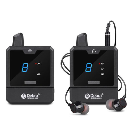 DEBRA ER-mini Portable Wireless Monitor System Transmitter & Receiver - Microphone by DEBRA | Online Shopping UK | buy2fix