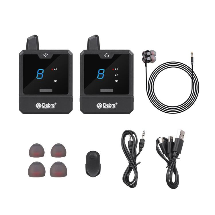 DEBRA ER-mini Portable Wireless Monitor System Transmitter & Receiver - Microphone by DEBRA | Online Shopping UK | buy2fix