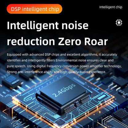 M10 Mini Wireless Microphone Teaching Voice Amplifier with Screen Display(Grey) - Loudspeaker by buy2fix | Online Shopping UK | buy2fix