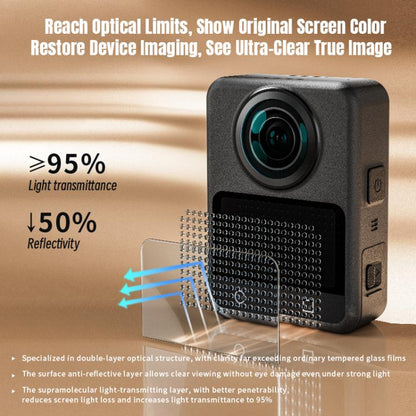 For DJI Osmo 360 STARTRC AR HD Explosion-proof Tempered Glass Film(Transparent) - Protective Film & Stickers by STARTRC | Online Shopping UK | buy2fix