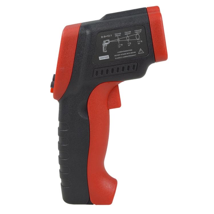 Wintact WT550 Portable Infrared Thermometer, Measuring Range: -50 to 550 Degrees Celsius(Black Red) - Thermostat & Thermometer by Wintact | Online Shopping UK | buy2fix