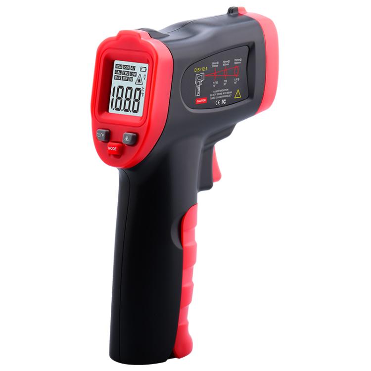 Wintact WT326B Portable Infrared Thermometer, Measuring Range: -50 to 600 Degrees Celsius(Black Red) - Thermostat & Thermometer by Wintact | Online Shopping UK | buy2fix