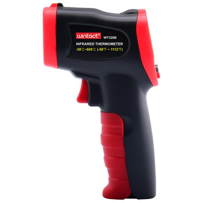 Wintact WT326B Portable Infrared Thermometer, Measuring Range: -50 to 600 Degrees Celsius(Black Red) - Thermostat & Thermometer by Wintact | Online Shopping UK | buy2fix