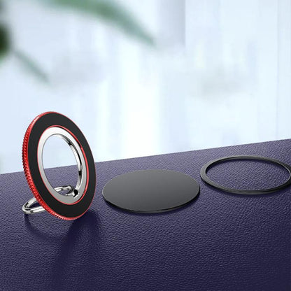 ZF040 Rotatable Folding MagSafe Magnetic Ring Buckle Holder(Red) - Ring Holder by buy2fix | Online Shopping UK | buy2fix