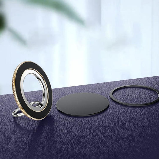ZF040 Rotatable Folding MagSafe Magnetic Ring Buckle Holder(Gold)