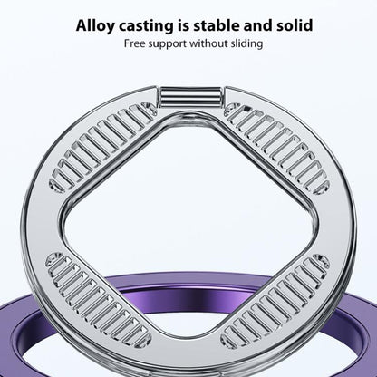 ZF040 Rotatable Folding MagSafe Magnetic Ring Buckle Holder(Black) - Ring Holder by buy2fix | Online Shopping UK | buy2fix