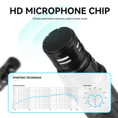 DEBRA R404 UHF Wireless Microphone 4-in-1 Professional Stage Performance Conference Handheld Mic(US Plug) - Microphone by DEBRA | Online Shopping UK | buy2fix