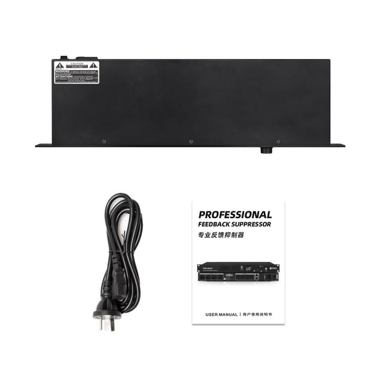 DEBRA FBX4040 DSP Feedback Suppressor Microphone Anti-howling Audio Processor(US Plug) - Live Sound Effects Processors by DEBRA | Online Shopping UK | buy2fix