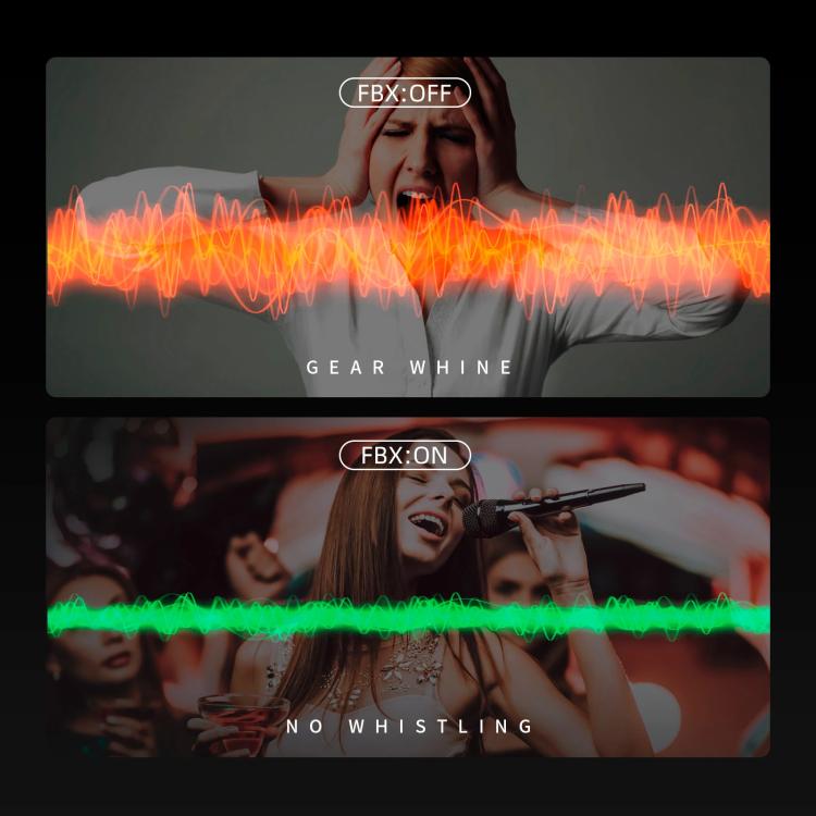 DEBRA FBX4040 DSP Feedback Suppressor Microphone Anti-howling Audio Processor(EU Plug) - Live Sound Effects Processors by DEBRA | Online Shopping UK | buy2fix