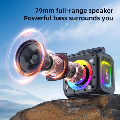 Zealot PT01 30W Portable Outdoor IPX6 RGB Stereo Bluetooth Speaker(Blue) - Waterproof Speaker by ZEALOT | Online Shopping UK | buy2fix